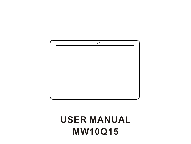 USER MANUAL MW10Q15
