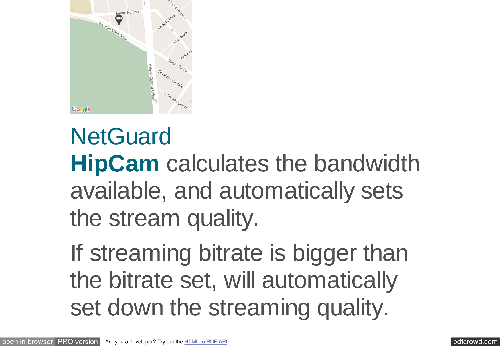 pdfcrowd.comopen in browser PRO version Are you a developer? Try out the HTML to PDF API1HW*XDUG+LS&amp;DPFDOFXODWHVWKHEDQGZLGWKDYDLODEOHDQGDXWRPDWLFDOO\VHWVWKHVWUHDPTXDOLW\,IVWUHDPLQJELWUDWHLVELJJHUWKDQWKHELWUDWHVHWZLOODXWRPDWLFDOO\VHWGRZQWKHVWUHDPLQJTXDOLW\