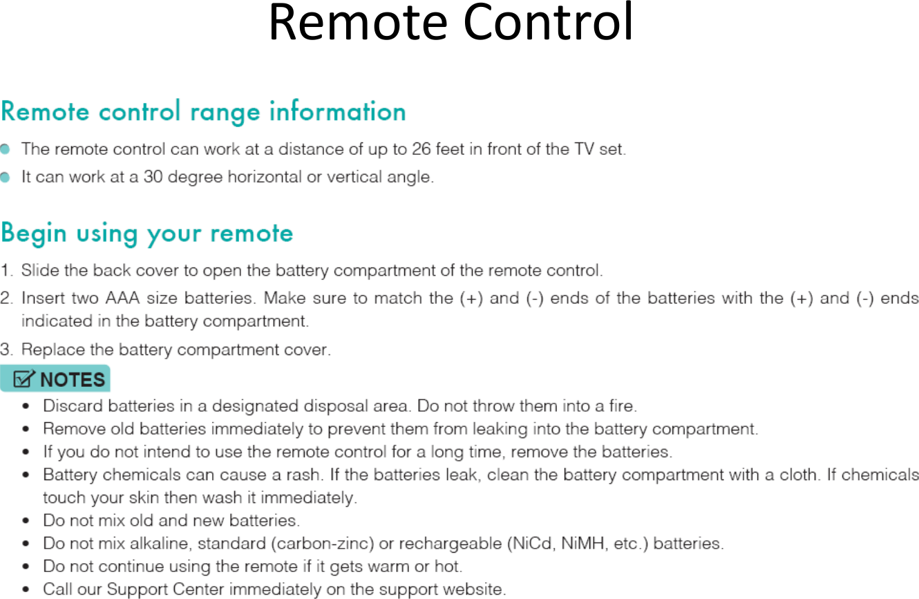 Remote Control