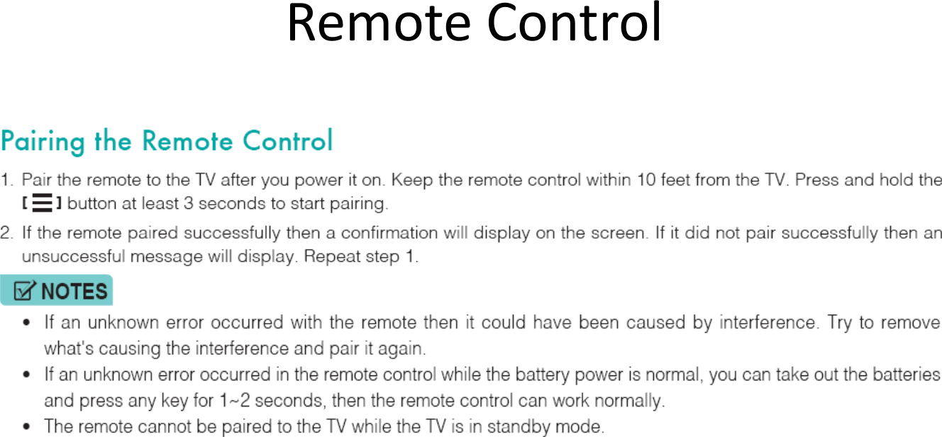 Remote Control