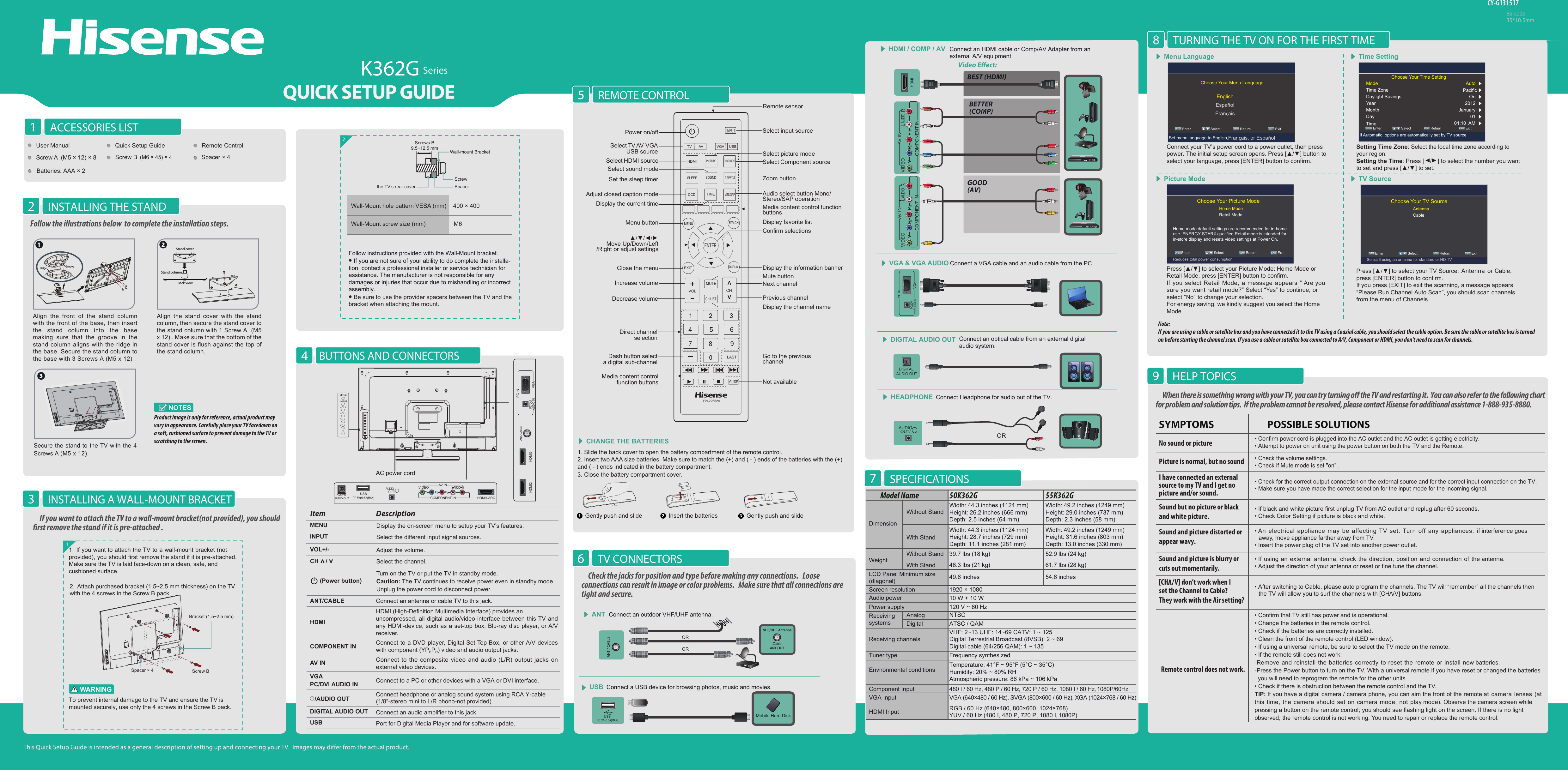 Hisense Electric LCDF0022 Part15 Subpart B-LED LCD TV User Manual ...