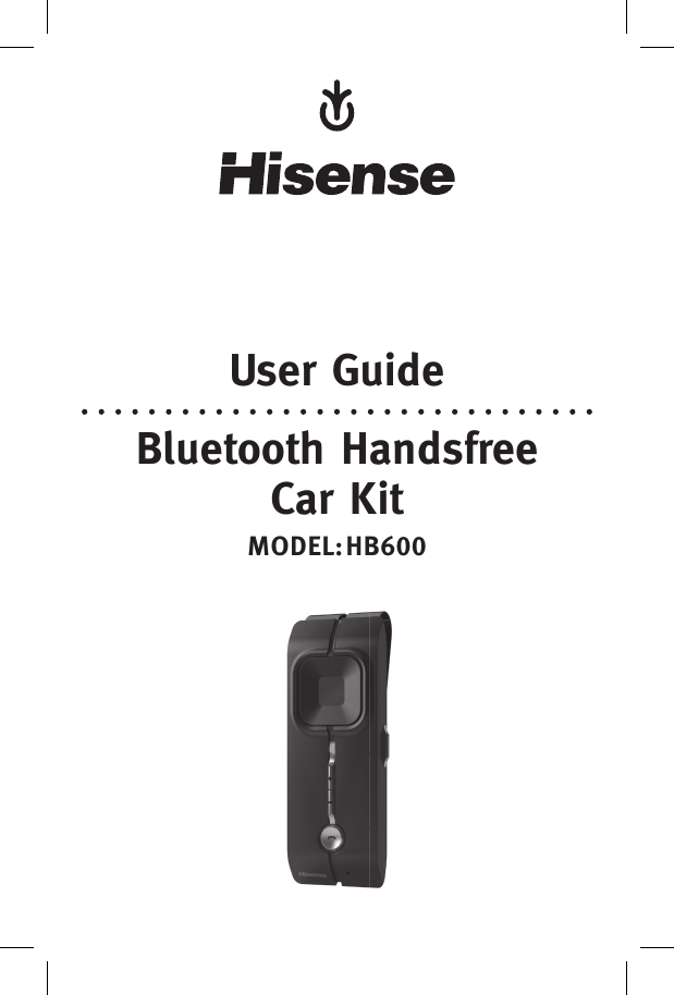 Hisense Group Hb600 Users Manual