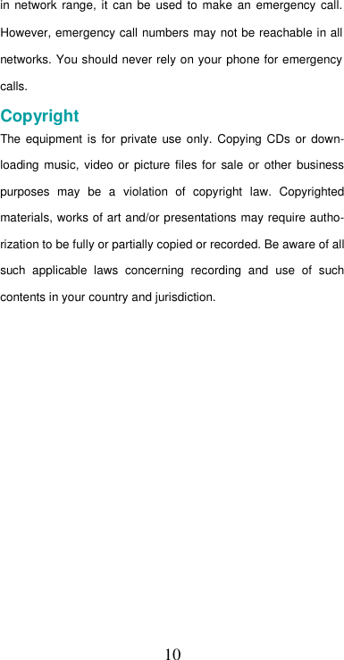 Page 11 of Hisense F23PLUS Mobile Phone User Manual