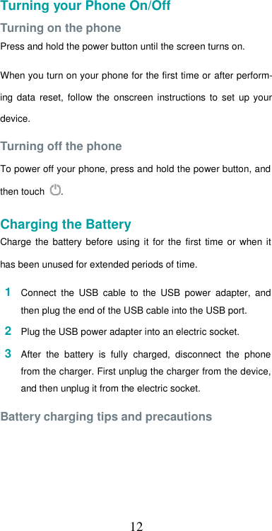 Page 13 of Hisense F23PLUS Mobile Phone User Manual