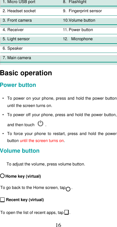 Page 17 of Hisense F23PLUS Mobile Phone User Manual