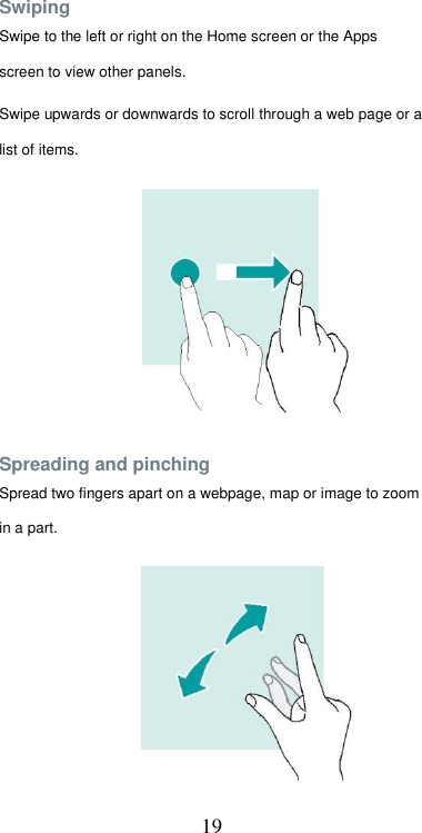 Page 20 of Hisense F23PLUS Mobile Phone User Manual