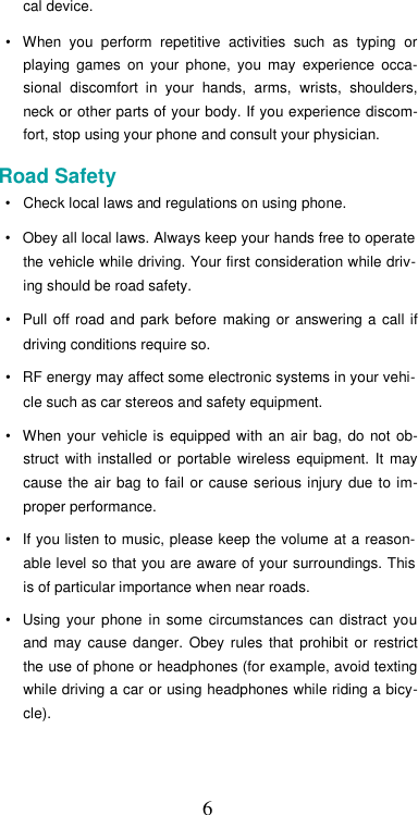 Page 7 of Hisense F23PLUS Mobile Phone User Manual