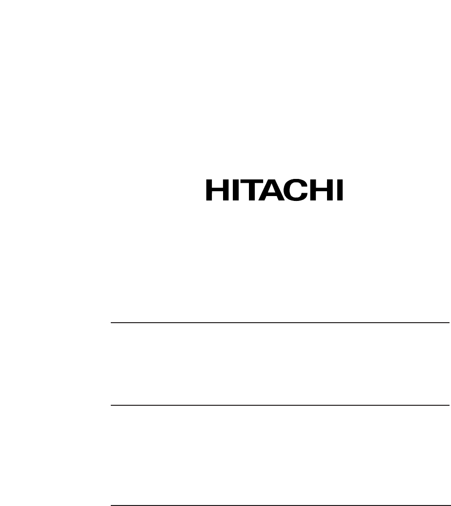 Hitachi Cmp4121hdu 01cmp4122hdu P E