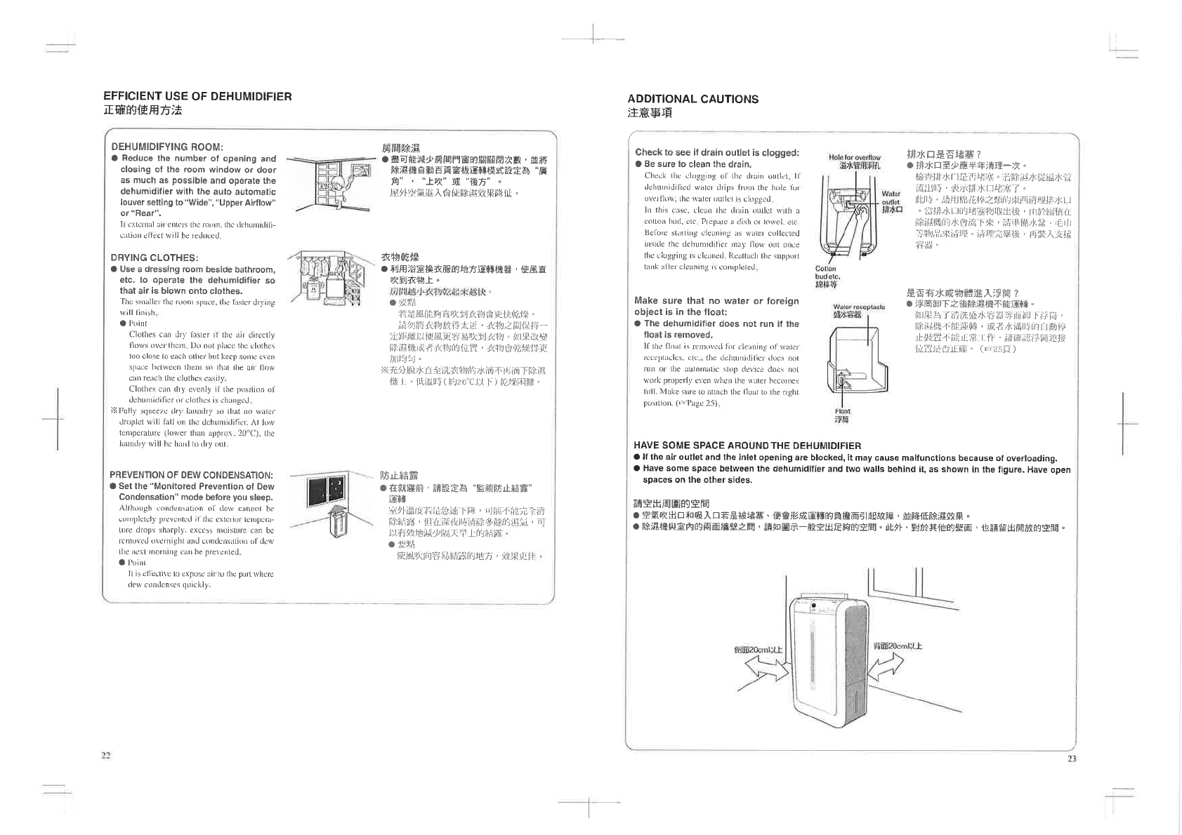 Hitachi Dehumidifier 155ex Users Manual