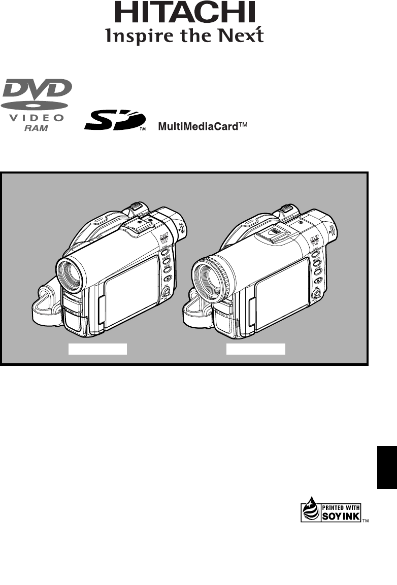 Hitachi Dz Mv380a Instruction Manual Mv350a Mv380a