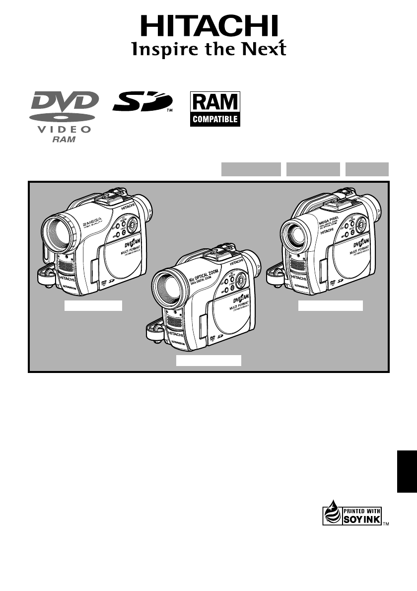 Hitachi Dz Mv780ma Instruction Manual Gxma Mv780ma Mv750ma