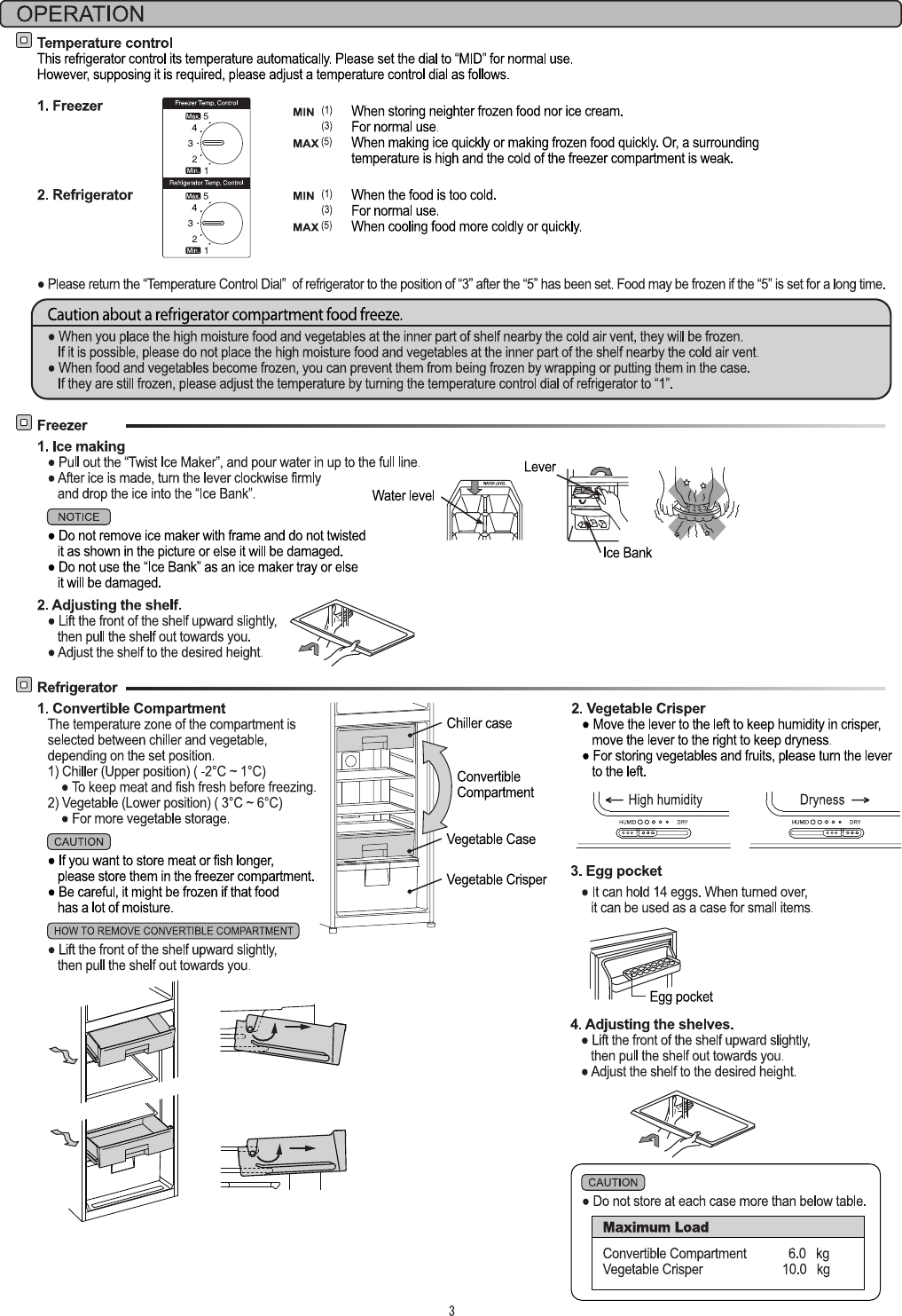 Page 3 of 4 - Hitachi Hitachi-Refrigerator-R-T310Ems-Users-Manual- AW_HRPK0136A_INST-B-290L-DX_P1  Hitachi-refrigerator-r-t310ems-users-manual