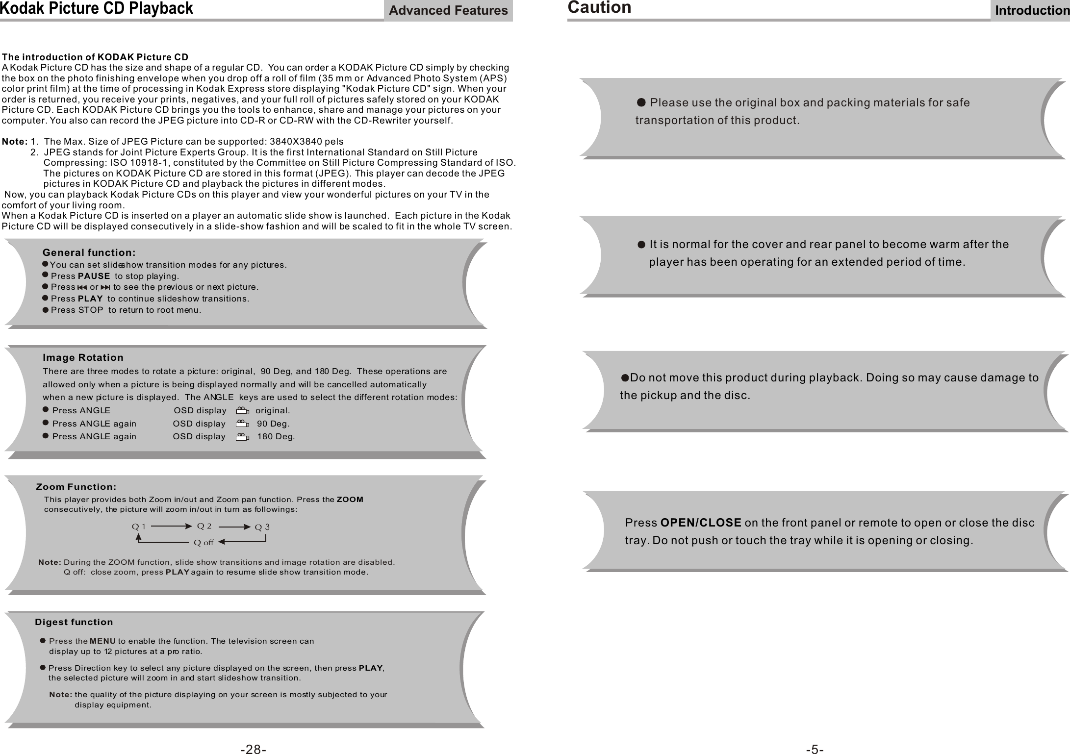 Page 6 of 10 - Hiteker Hiteker-Hiteker-Dvd-Player-Sdv-150-Users-Manual- SDV-150×¿È»ËµÃ÷Êé  Hiteker-hiteker-dvd-player-sdv-150-users-manual