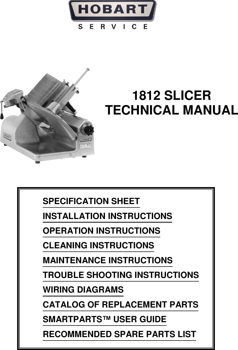 Hobart Meat Slicer Parts Diagram - Diagram For You