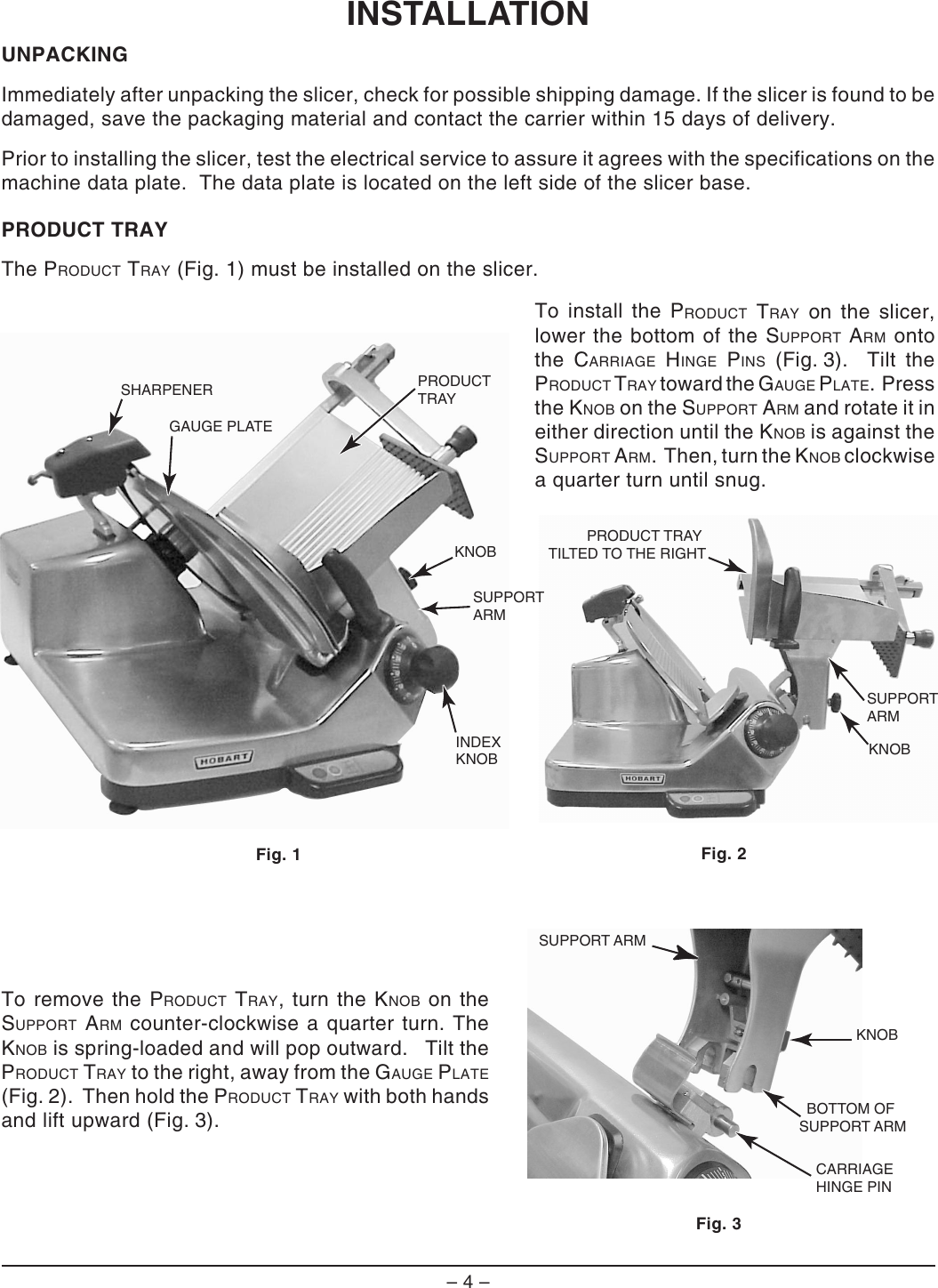 Page 4 of 12 - Hobart Hobart-3613-And-3713-Users-Manual-  Hobart-3613-and-3713-users-manual