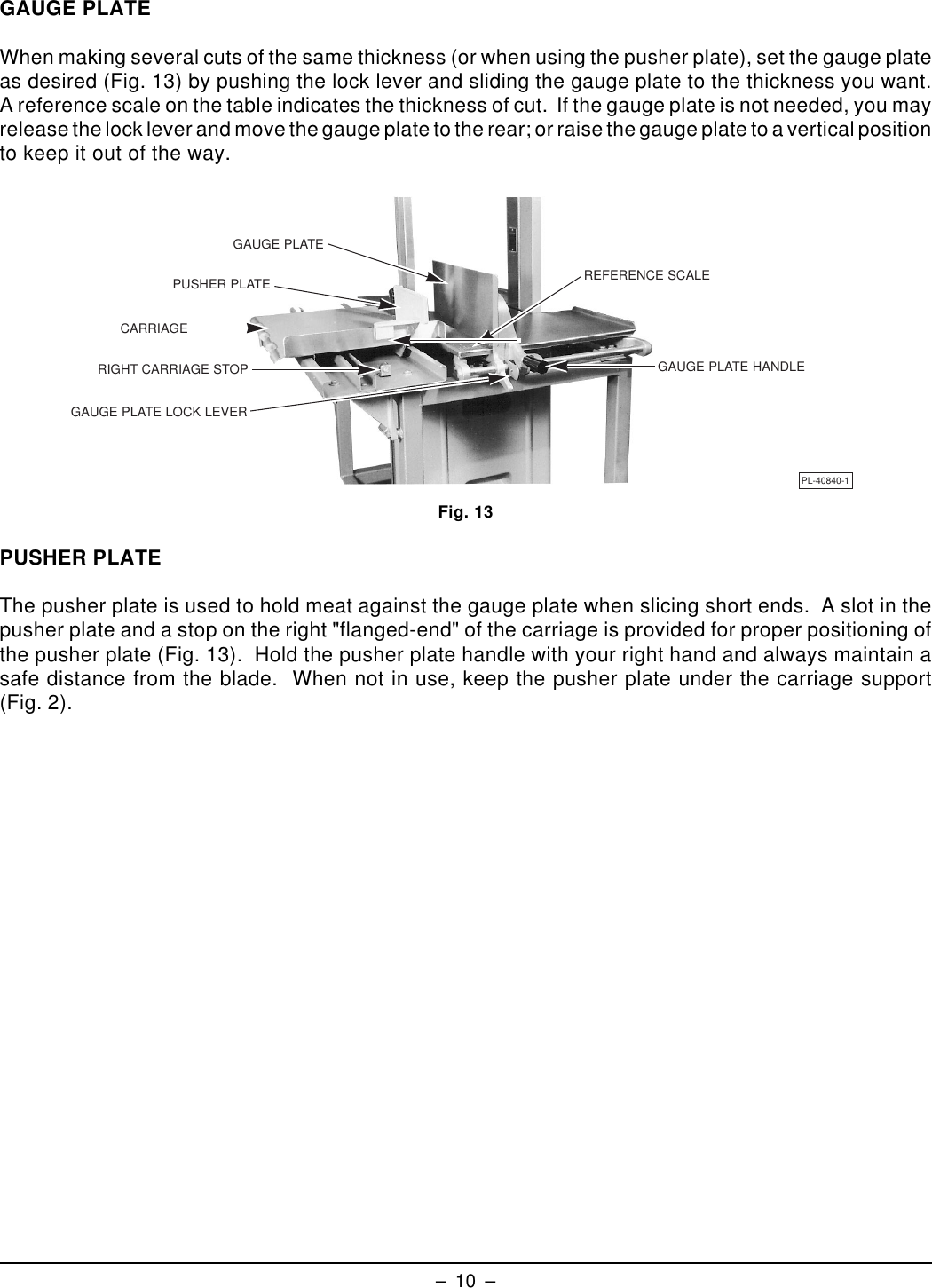 Page 10 of 12 - Hobart Hobart-5801-Users-Manual- F-16322 RevA 5801 Meat Saw  Hobart-5801-users-manual