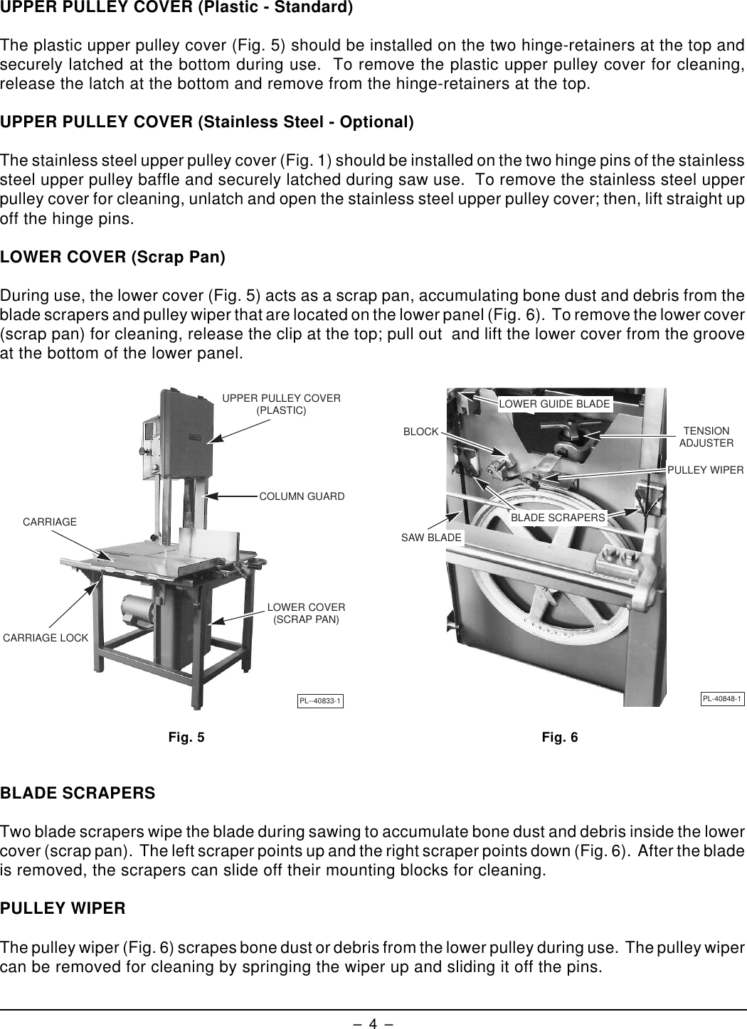 Page 4 of 12 - Hobart Hobart-5801-Users-Manual- F-16322 RevA 5801 Meat Saw  Hobart-5801-users-manual