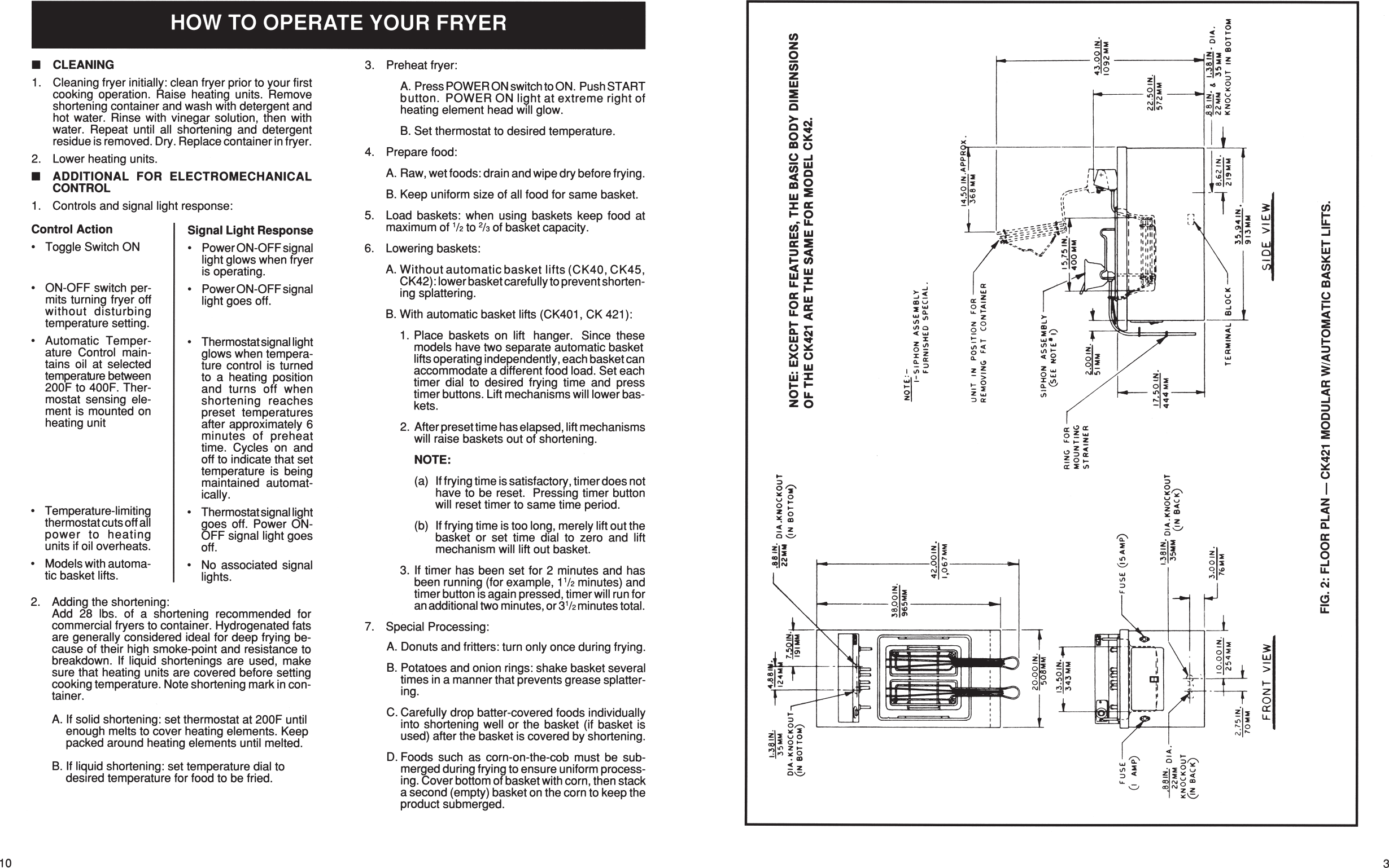 Page 10 of 12 - Hobart Hobart-Corp-Fryer-Ck40-Users-Manual- F27400  Hobart-corp-fryer-ck40-users-manual