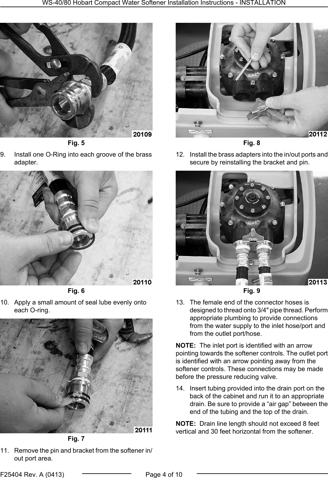 Page 4 of 10 - Hobart Hobart-Corp-Water-System-Ws-40-Users-Manual-  Hobart-corp-water-system-ws-40-users-manual