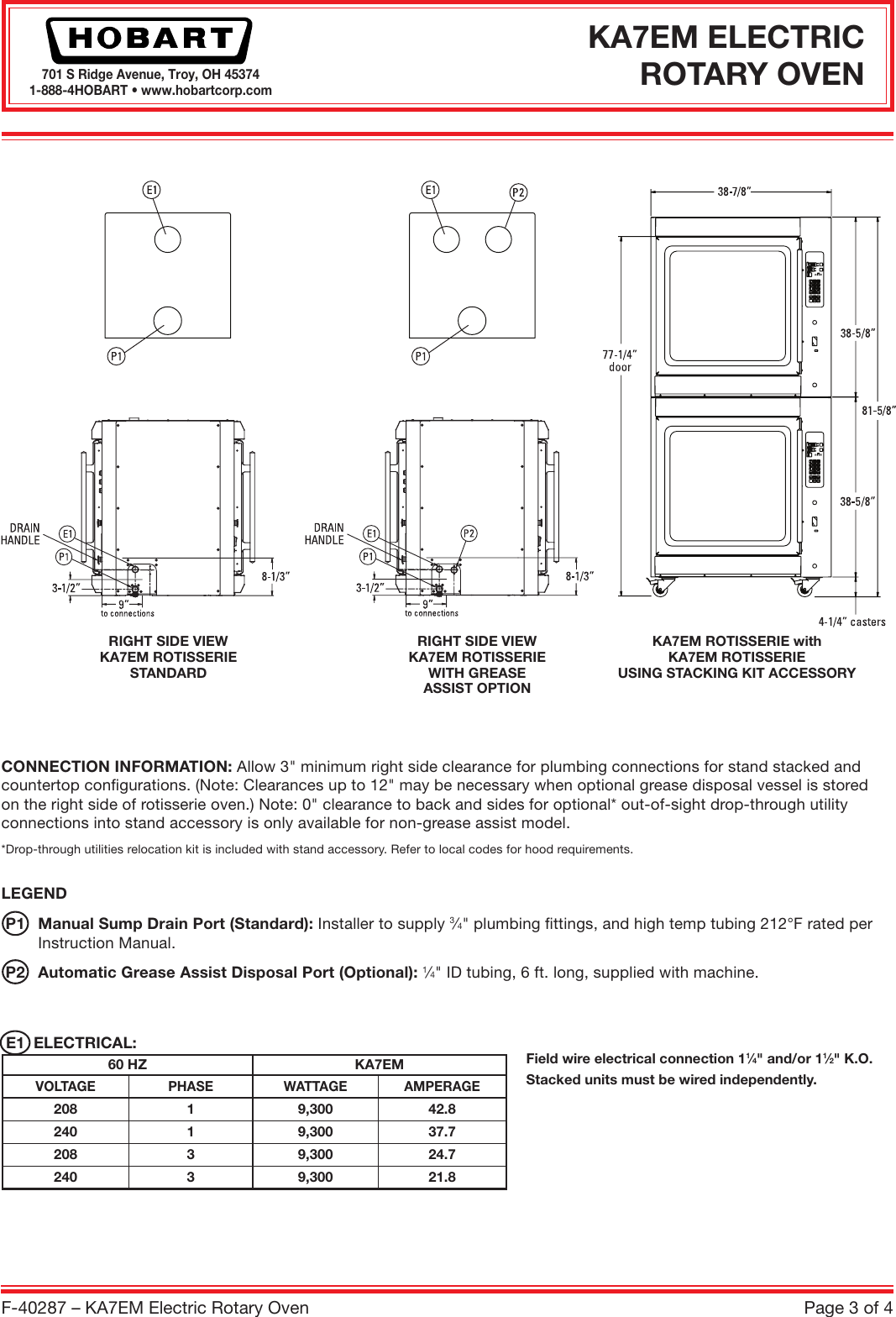 Page 3 of 4 - Hobart Hobart-Ka7Em-Users-Manual-  Hobart-ka7em-users-manual