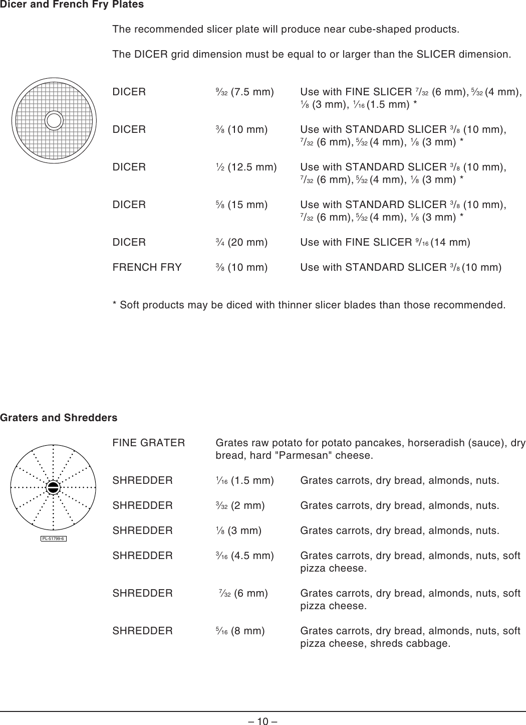 Page 10 of 12 - Hobart Hobart-Ml-104586-Users-Manual- F-19353 FP350 Food Processor  Hobart-ml-104586-users-manual