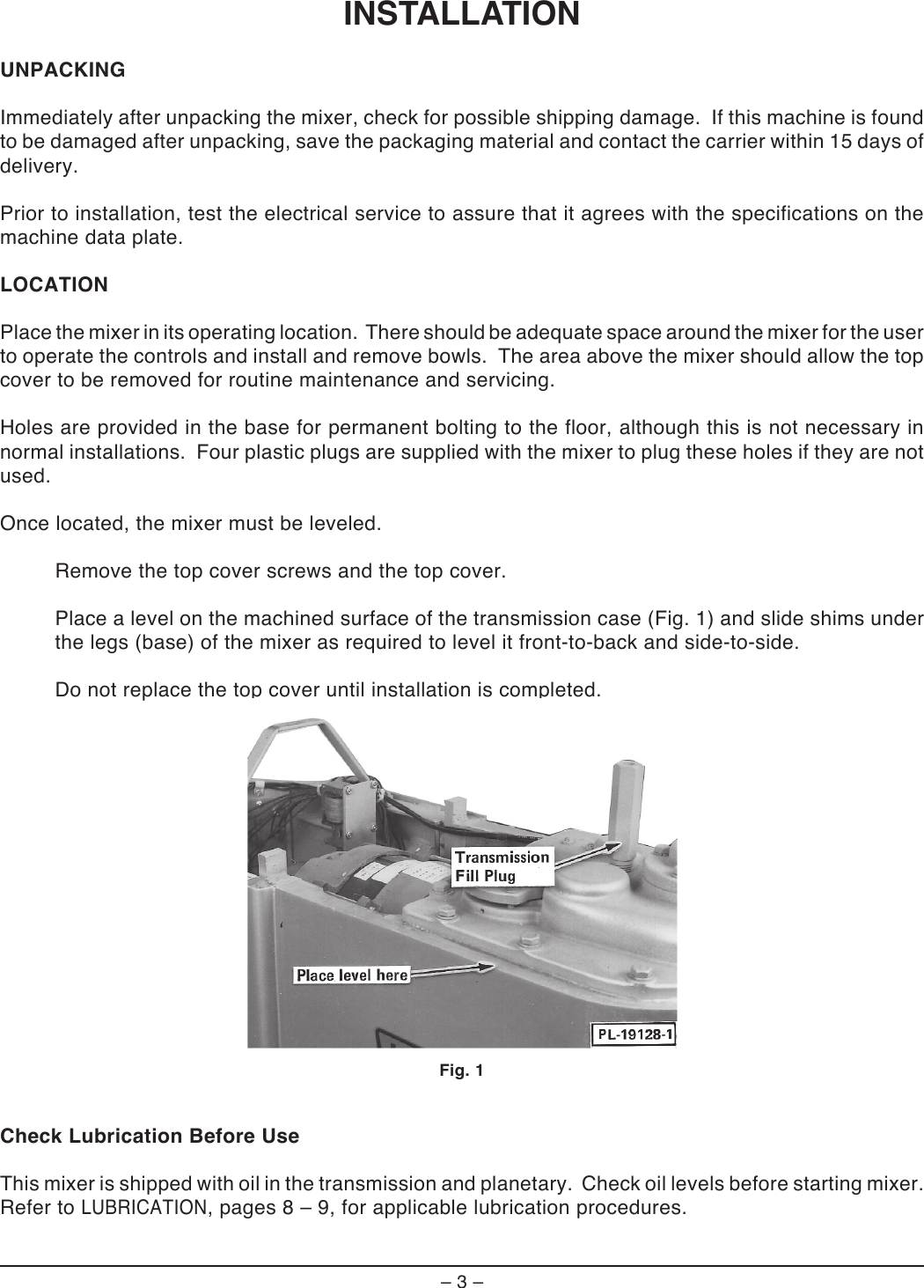 Page 3 of 12 - Hobart Hobart-P660-Users-Manual-  Hobart-p660-users-manual