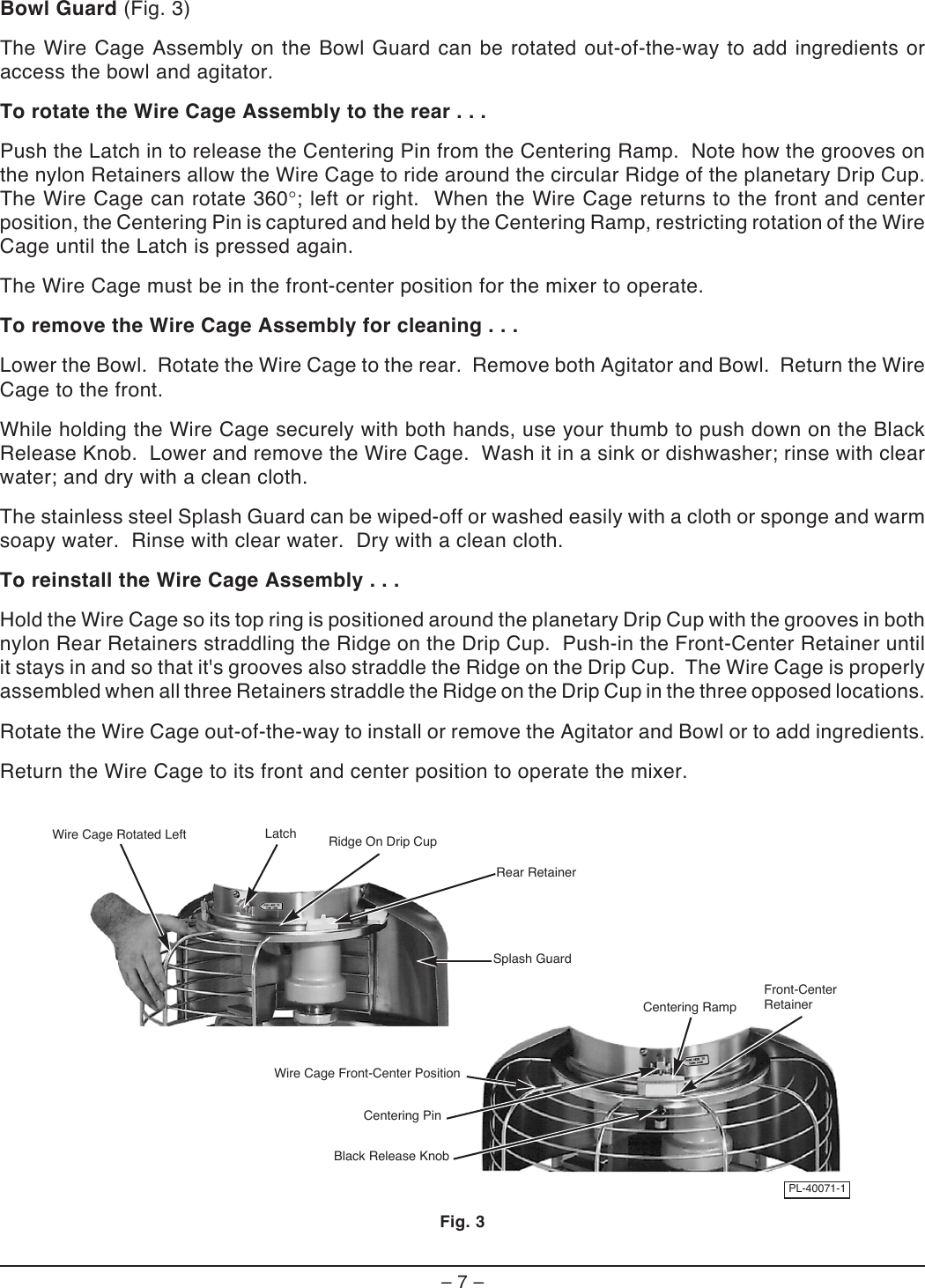 Page 7 of 12 - Hobart Hobart-P660-Users-Manual-  Hobart-p660-users-manual