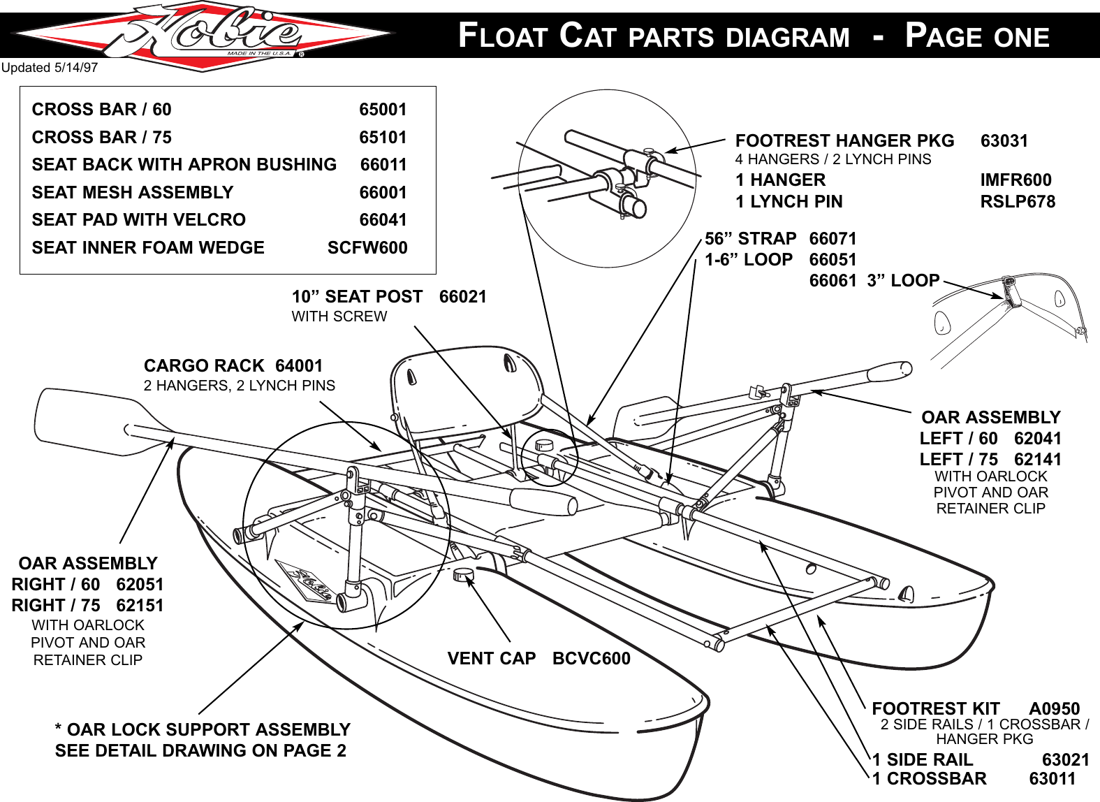 Page 1 of 2 - Hobie Hobie-Float-Cat-Users-Manual- 75PARTS  Hobie-float-cat-users-manual