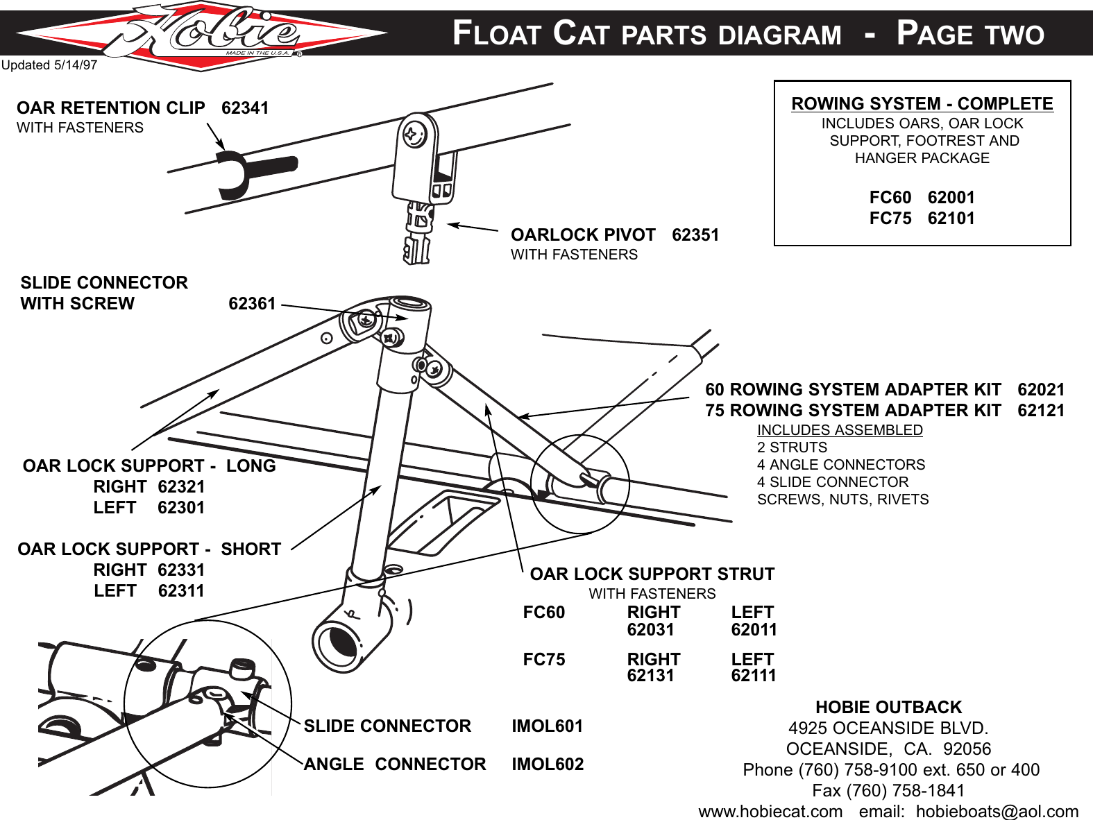 Page 2 of 2 - Hobie Hobie-Float-Cat-Users-Manual- 75PARTS  Hobie-float-cat-users-manual