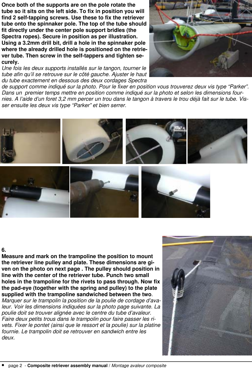 Page 2 of 4 - Hobie Hobie-Spinnaker-Snuffer-Users-Manual- Trumpet  Hobie-spinnaker-snuffer-users-manual