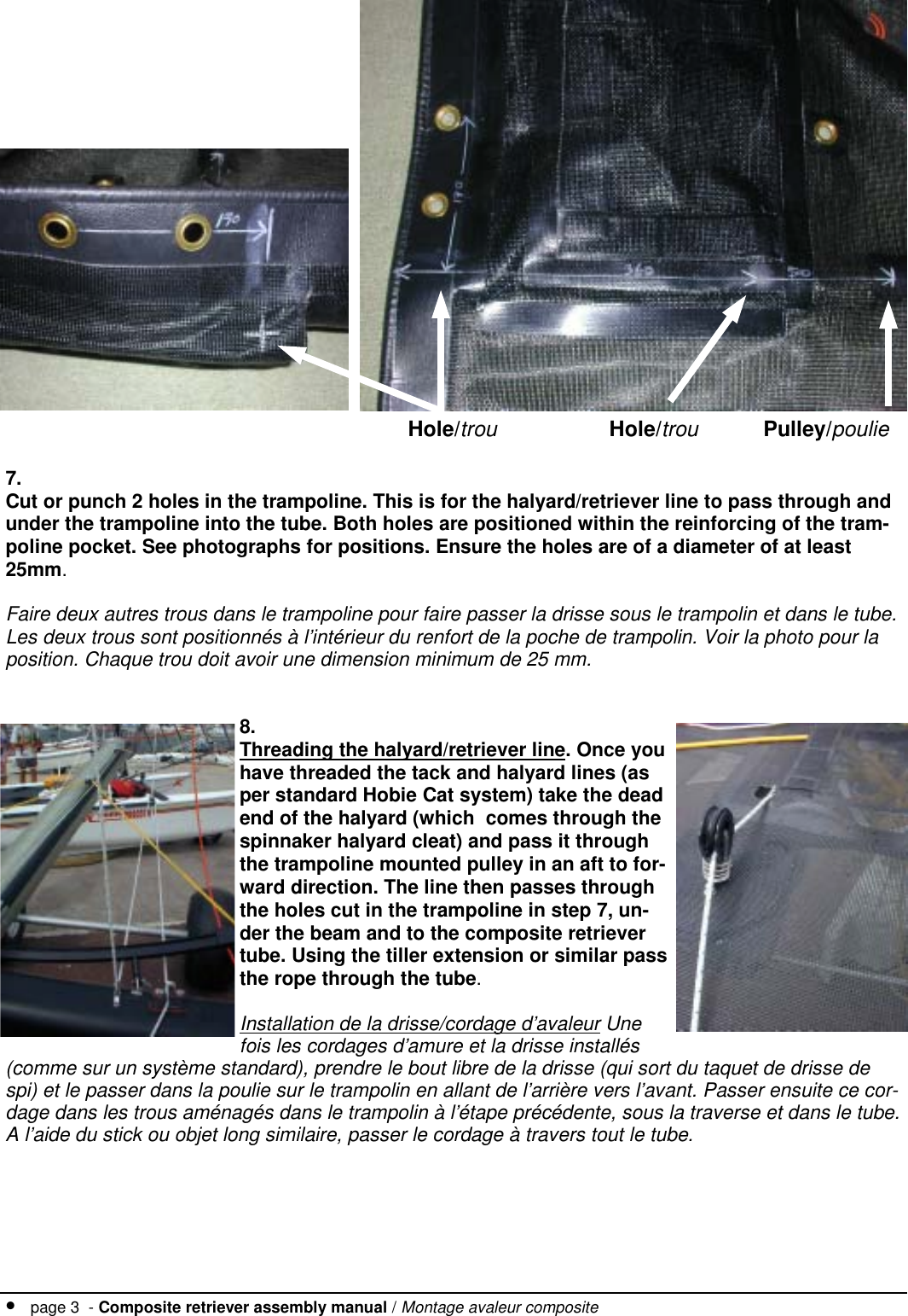 Page 3 of 4 - Hobie Hobie-Spinnaker-Snuffer-Users-Manual- Trumpet  Hobie-spinnaker-snuffer-users-manual