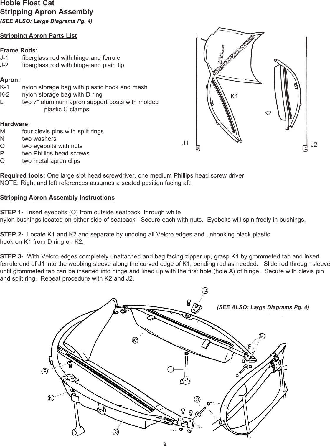 Page 2 of 5 - Hobie Hobie-Stripping-Apron-Users-Manual- Stripping Apron  Hobie-stripping-apron-users-manual