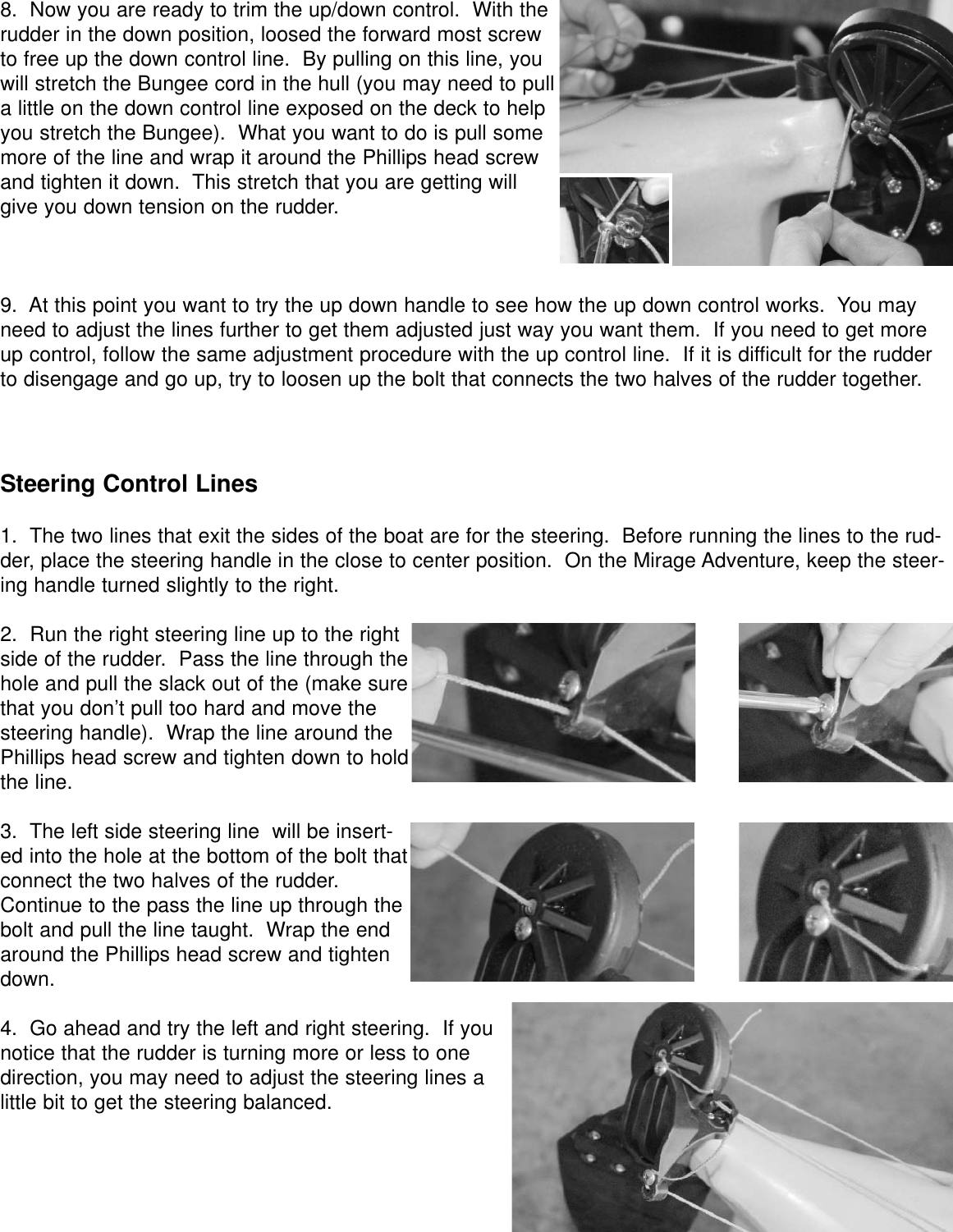 Page 4 of 4 - Hobie Hobie-Twist-N-Stow-Rudder-Users-Manual- Twist And Stow Rudder Replacement Manual  Hobie-twist-n-stow-rudder-users-manual