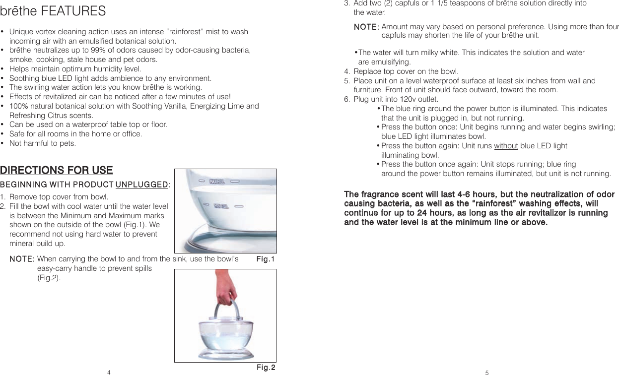 Page 3 of 8 - Homedics Homedics-Brethe-Brt-150-Users-Manual-  Homedics-brethe-brt-150-users-manual