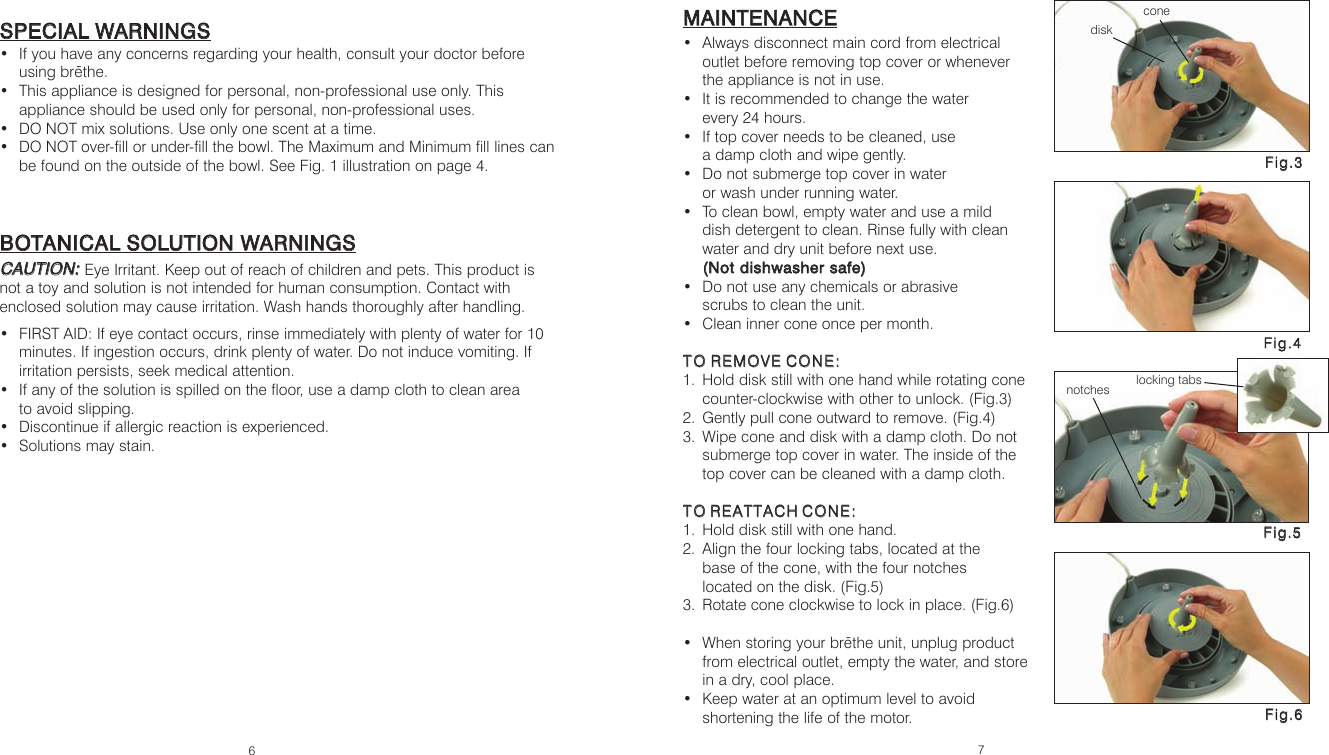 Page 4 of 8 - Homedics Homedics-Brethe-Brt-150-Users-Manual-  Homedics-brethe-brt-150-users-manual