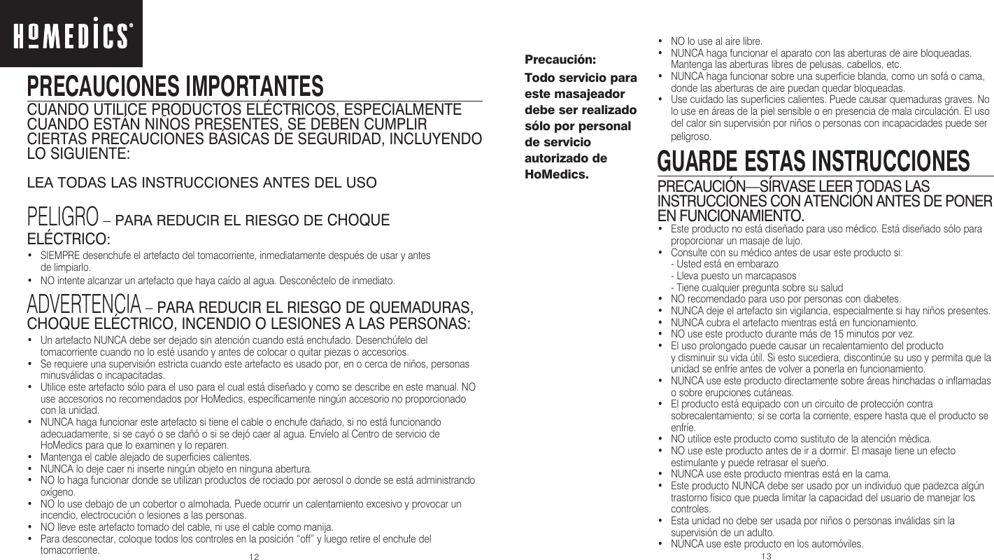 Page 7 of 9 - Homedics Homedics-Homedics-Automobile-Accessories-Nms-360-Users-Manual-  Homedics-homedics-automobile-accessories-nms-360-users-manual
