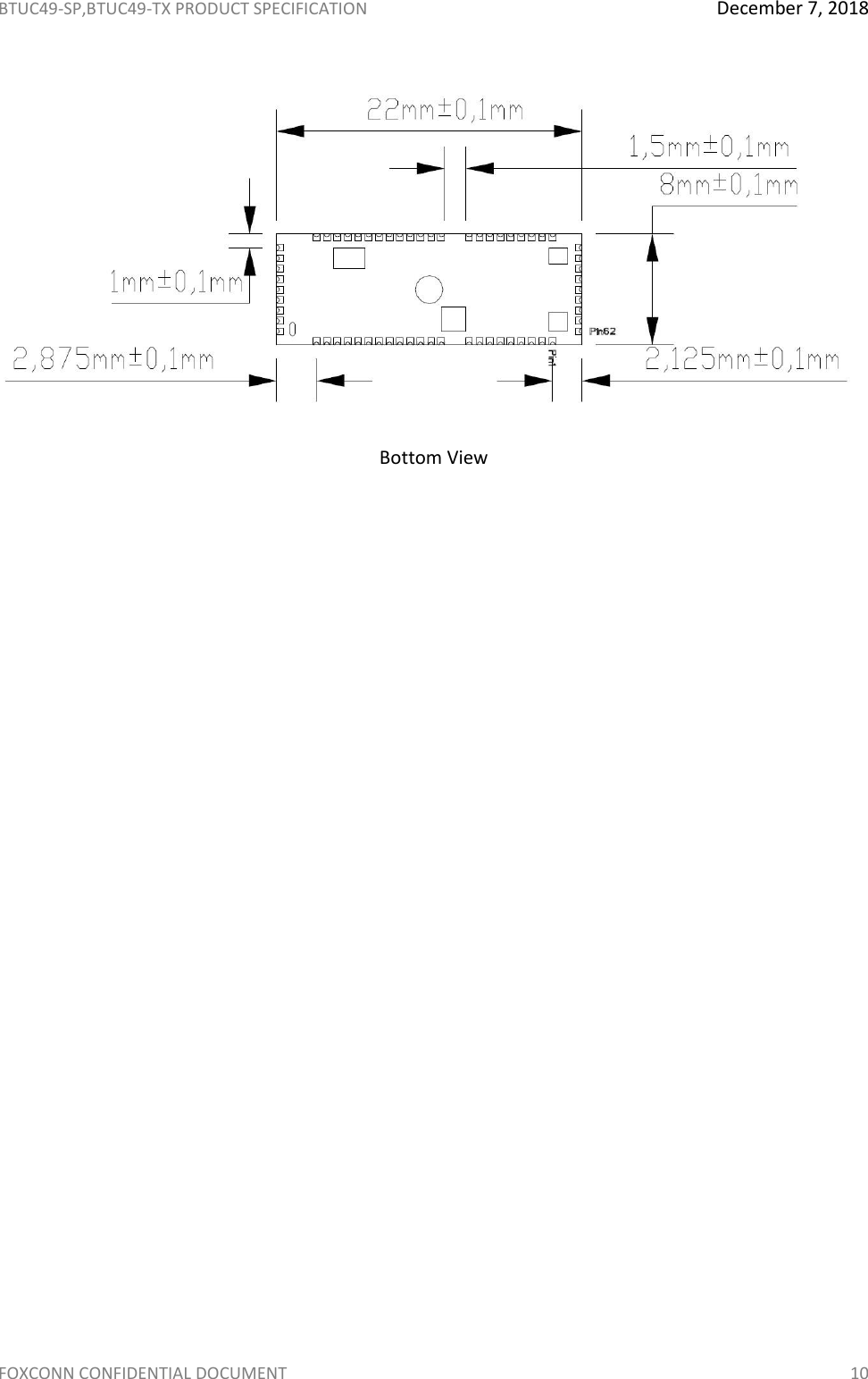 Page 11 of Hon Hai Precision Industry BTUC49 BT4.2 Wireless Module User Manual