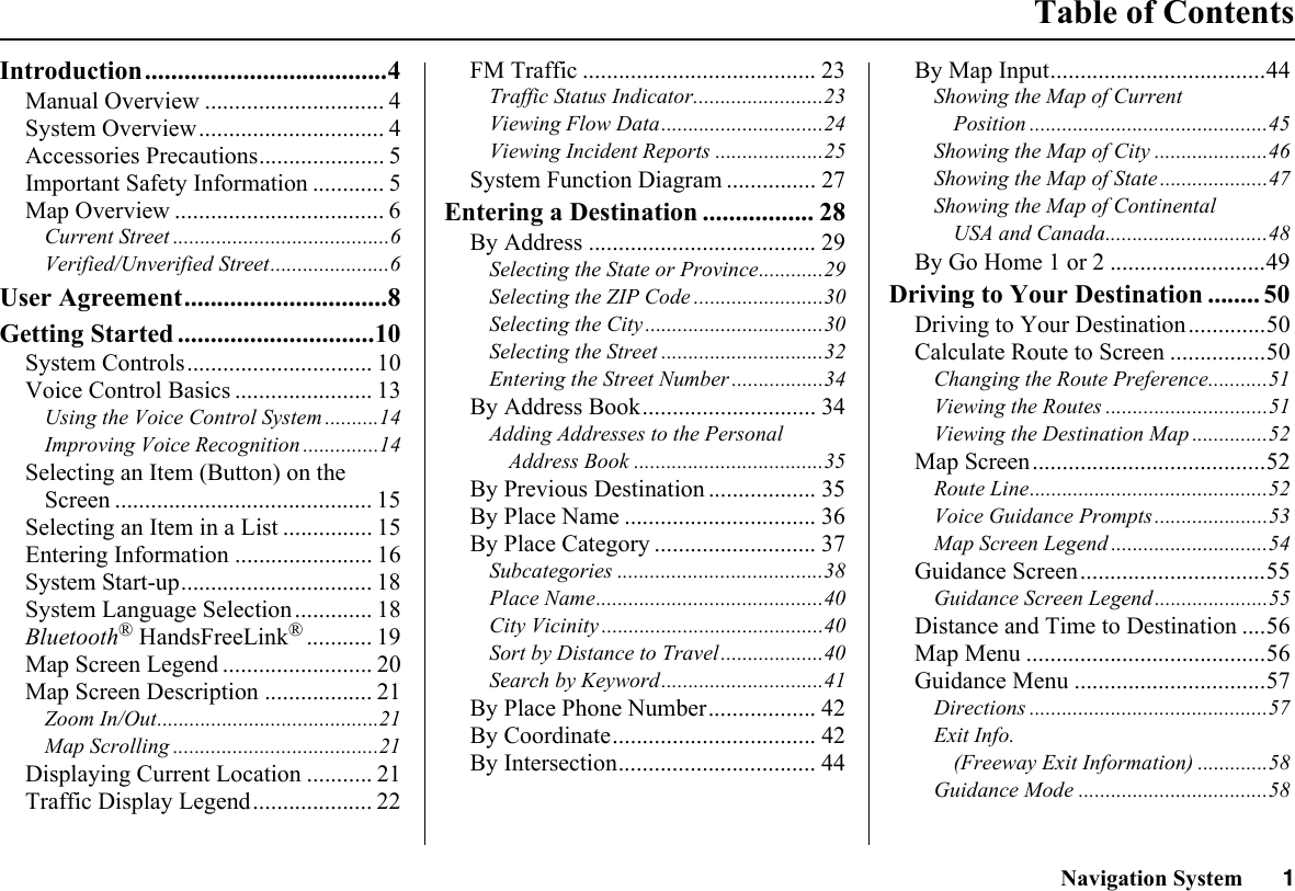 Honda 2015 Pilot Navigation Manual