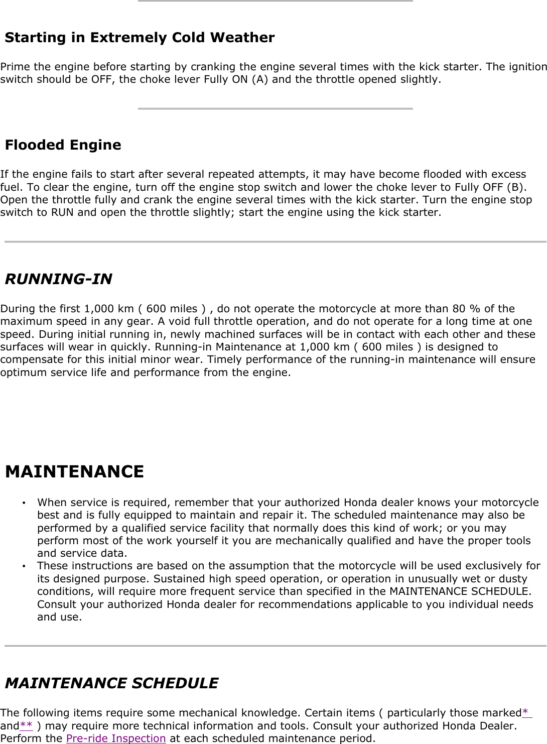 Page 3 of 10 - Honda Honda-Ct110-Users-Manual-  Honda-ct110-users-manual