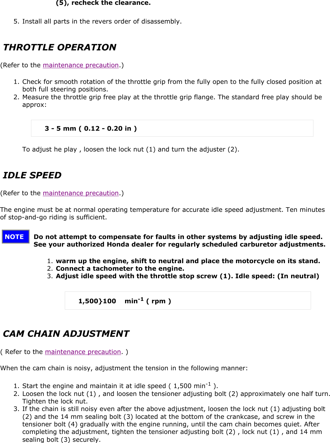 Page 8 of 10 - Honda Honda-Ct110-Users-Manual-  Honda-ct110-users-manual