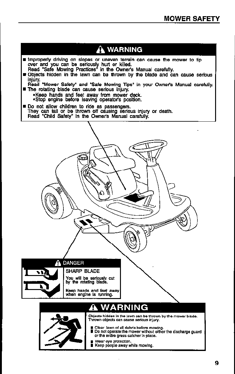 Honda Harmony 1011 Owners Manual