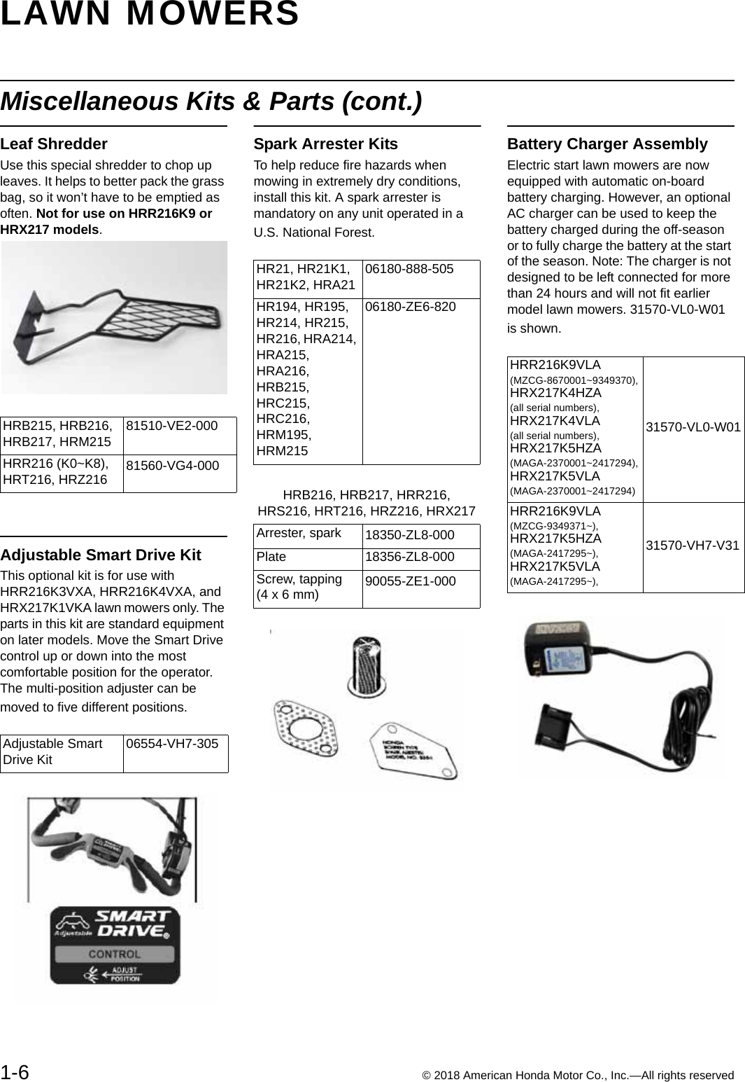 Page 6 of 8 - Honda Preview ! Lawn-mowers