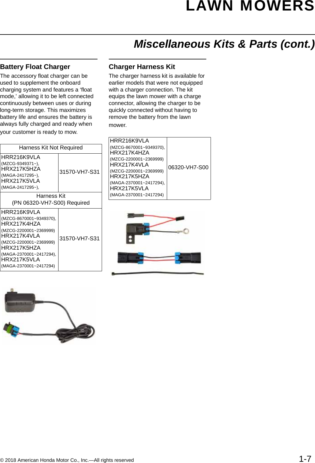Page 7 of 8 - Honda Preview ! Lawn-mowers