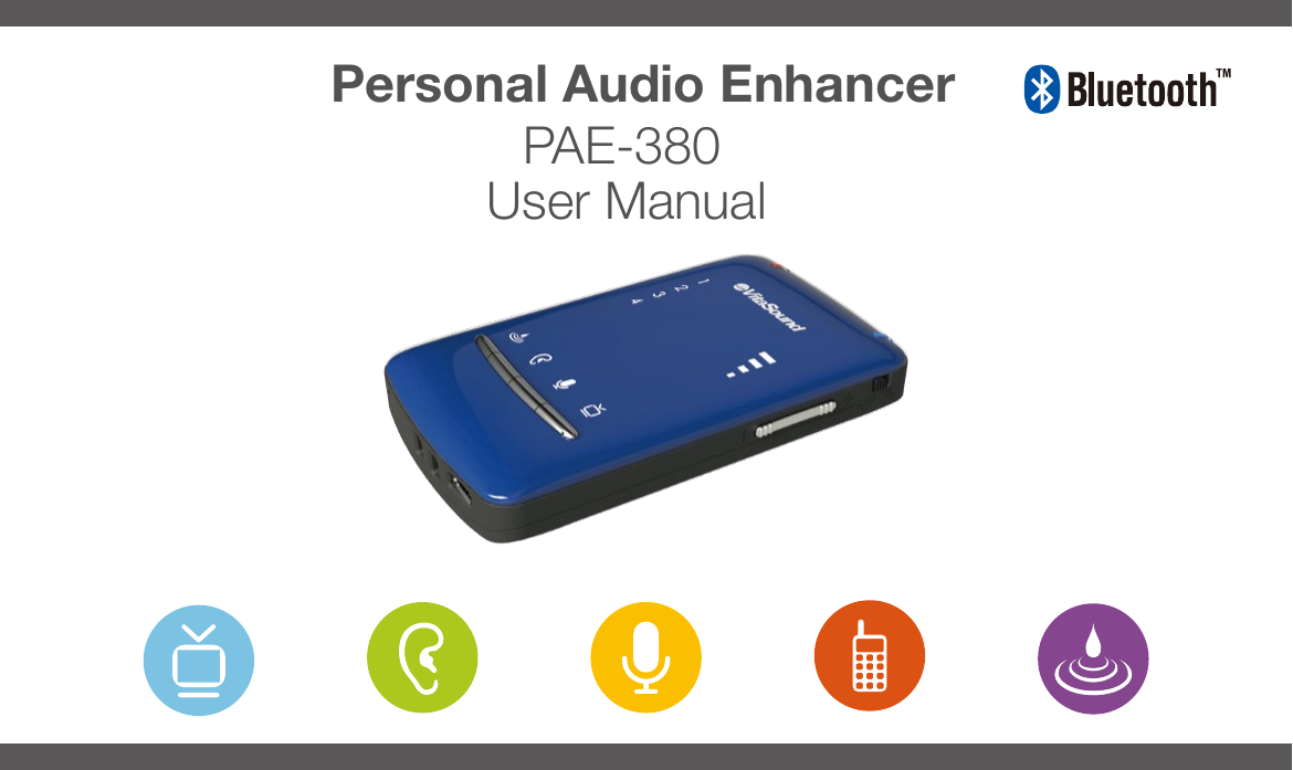Personal Audio EnhancerPAE-380User Manual