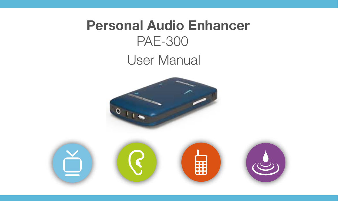 Personal Audio EnhancerPAE-300User Manual