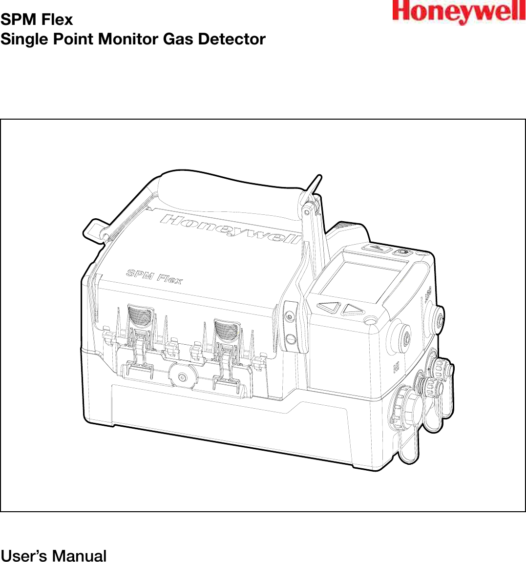 SPM Flex Single Point Monitor Gas Detector User&rsquo;s Manual  
