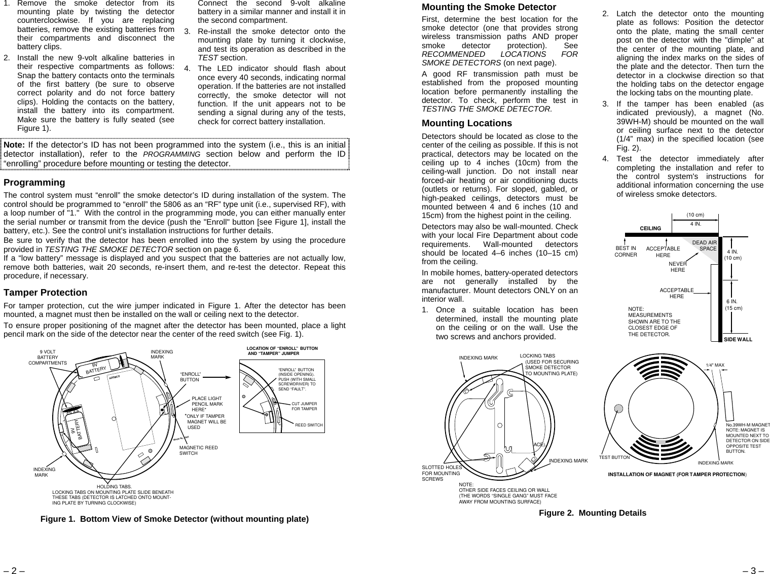 honeywell-8dl5806-2-smoke-alarm-transmitter-user-manual-n6353v5revised