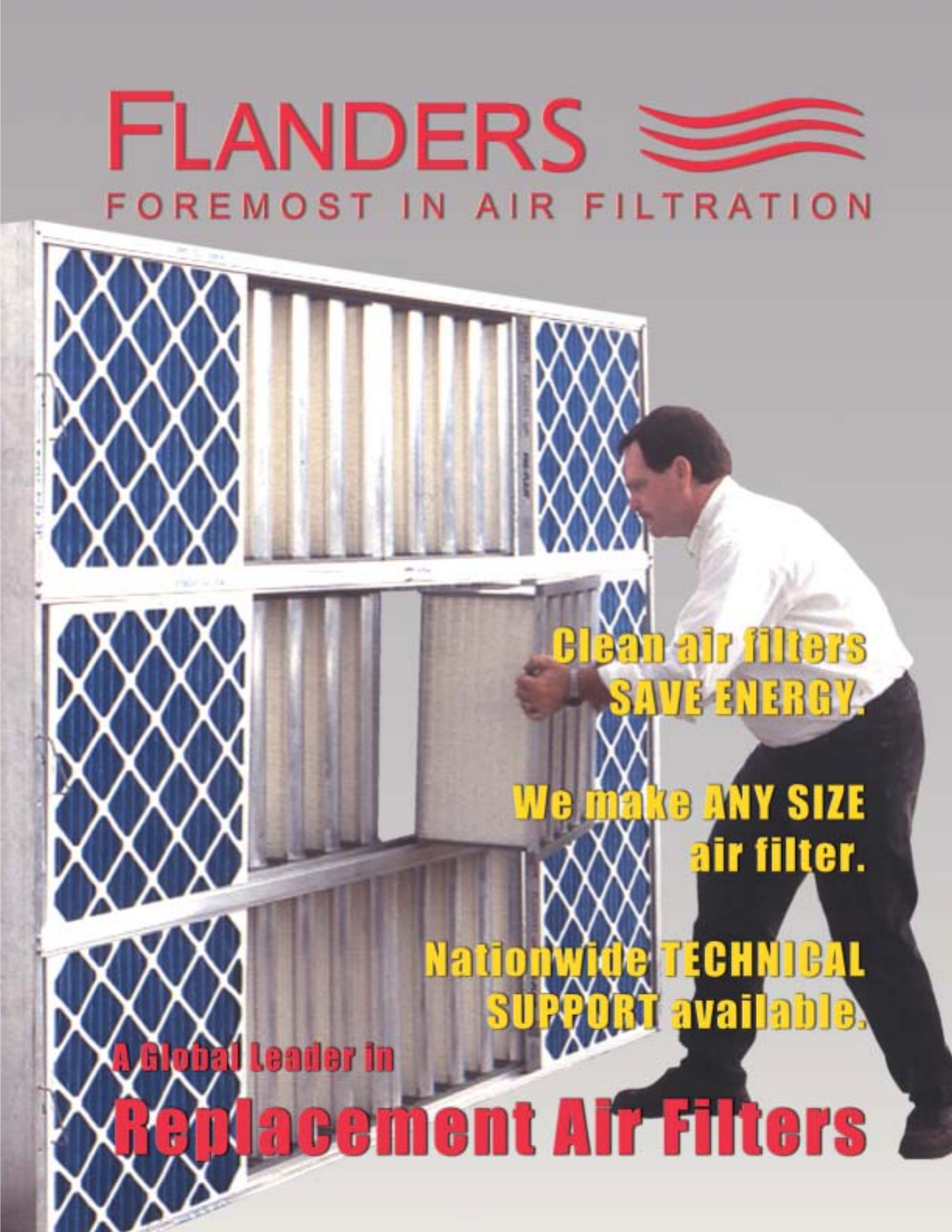 Microfiberglass Wire-Backed Pleated Air Filter 8 Pack 20 Nom Height x 20 Nom Width x 2 Nom Depth Made in USA 