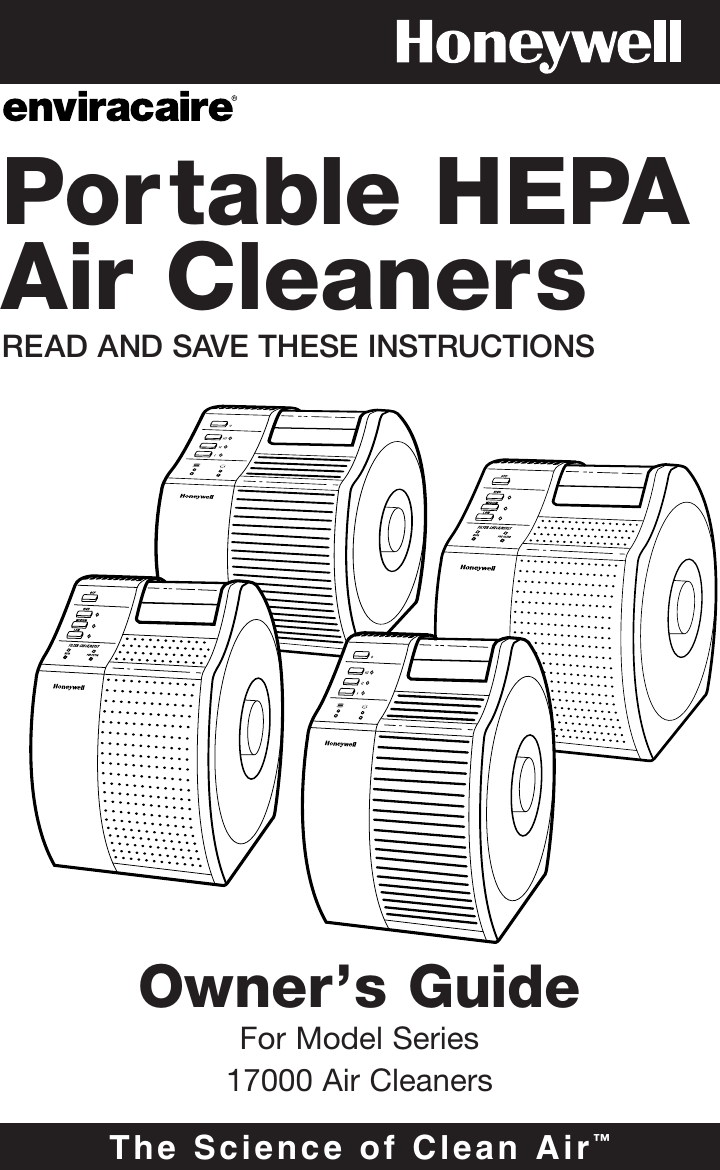 Page 1 of 7 - Honeywell Honeywell-17000-Users-Manual- AC7002.99-17000 Series OM  Honeywell-17000-users-manual