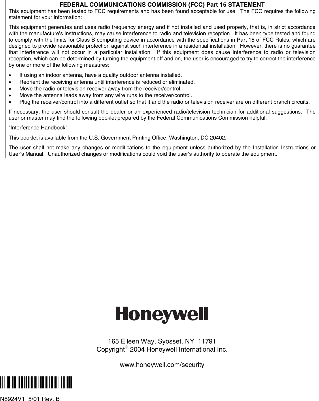 Page 4 of 4 - Honeywell Honeywell-4219-Ademco-8-Zone-Expander-Setup-Guide- ManualsLib - Makes It Easy To Find Manuals Online!  Honeywell-4219-ademco-8-zone-expander-setup-guide